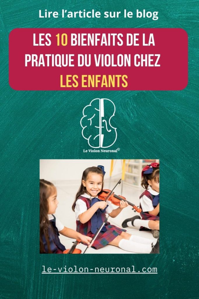 Découvrez les bienfaits de la pratique du violon chez l'enfant